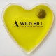 Wild Hill Карманная грелка-сердце для рук Hand Warmer L многоразовая желтая (10,7*10,2 см)