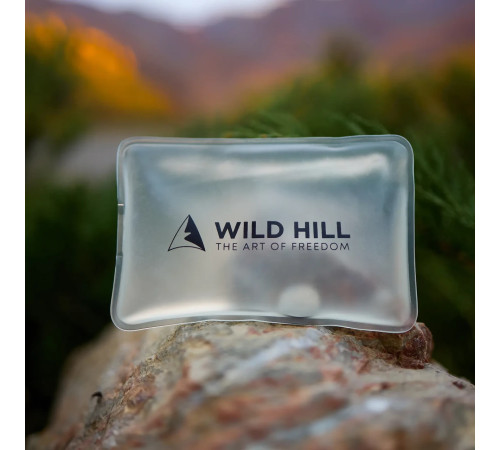 Wild Hill Карманная грелка для рук Hand Warmer XL многоразовая прозрачная (14*9 см)