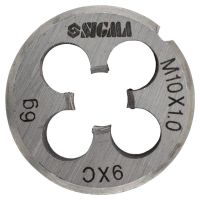 Плашка М10×1,0мм Sigma (1604261)
