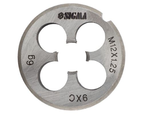 Плашка М12×1,25мм Sigma (1604331)
