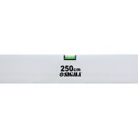 Правило-уровень 2 капсулы, вертикальный и горизонтальный с ручками Profi 2500мм Sigma (3712251)