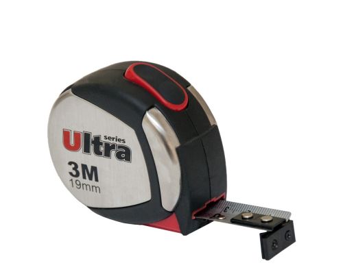 Рулетка магнитная, нейлоновое покрытие 3м*19мм Ultra (3822032)