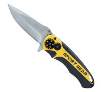 Нож раскладной 115мм (рукоятка алюминиевый сплав) Sigma (4375751)