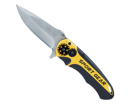 Нож раскладной 115мм (рукоятка алюминиевый сплав) Sigma (4375751)