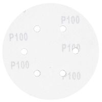 Шлифовальный круг 6 отверстий Ø150мм P100 (10шт) Sigma (9122261)