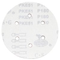 Шлифовальный круг 6 отверстий Ø150мм P180 (10шт) Sigma (9122291)