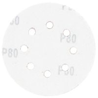 Шлифовальный круг 8 отверстий Ø125мм P80 (10шт) Sigma (9122651)