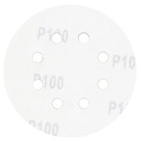 Шлифовальный круг 8 отверстий Ø125мм P100 (10шт) Sigma (9122661)