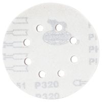Шлифовальный круг 8 отверстий Ø125мм P320 (10шт) Sigma (9122731)