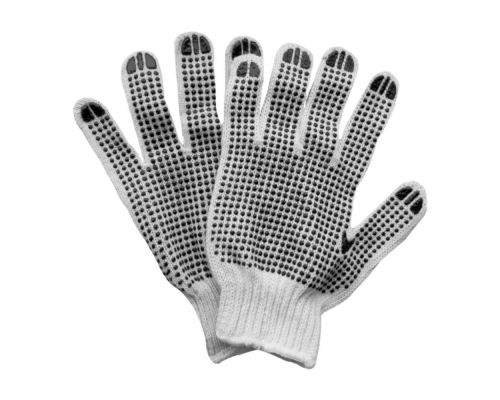 Перчатки трикотажные с точечным ПВХ покрытием р9 (двухсторонние манжет) Sigma (9442321)